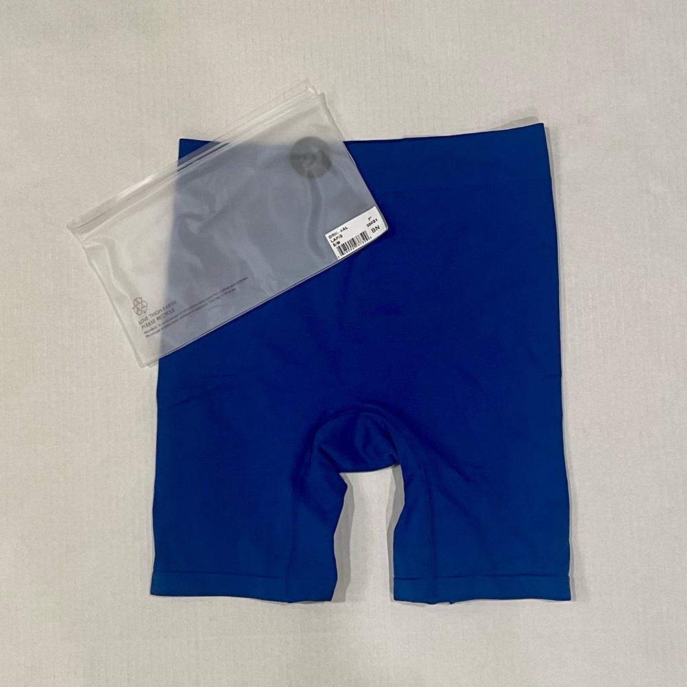 Blue Women's Shorts - Picture 4 of 8